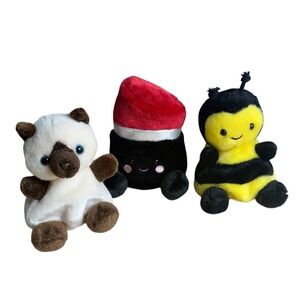 palm pals plush bundle lot of 3